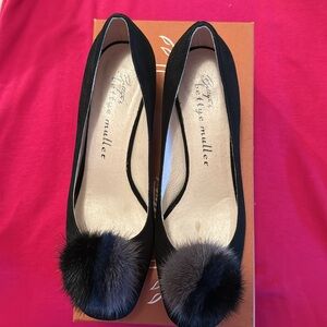 Cute block heel pumps. Worn 3 times. In original box.